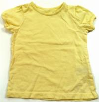 Žluté tričko zn. Mothercare