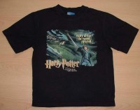 Černé tričko s Harrym Potterem