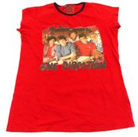 Červené tričko s fotkou 1D 
