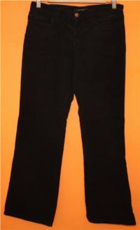 Dámské černé manžestrové kalhoty zn. St. Bernard 