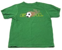 Zelené tričko s míčem