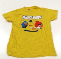 Žluté tričko s Angry Birds