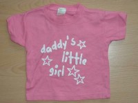 Růžové tričko s nápisy zn. Tiny Ted
