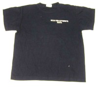 Tmavomodré tričko s nápisem zn. Slazenger