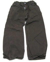 Hnědé riflové kalhoty zn. H&M