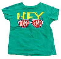Zelené tričko s nápisem zn. Ladybird