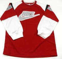 Outlet - Červeno-bílé triko zn. Nike