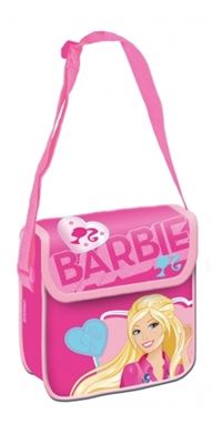 Nové - Růžová taška přes rameno s Barbie 