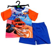 Nové - Oranžovo-modré pyžamo s Blazem 