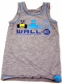 Šedé tílko Wall-E zn. Marks&Spencer