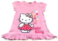 Růžové tričko s Hello Kitty zn. TU
