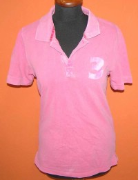Dámské růžové tričko s číslem zn. Next