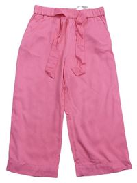 Růžové lehké kalhoty zn. H&M