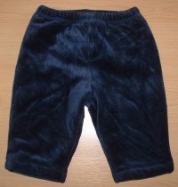Modré sametové oteplené kalhoty zn. GAP