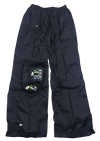 Černé šusťákové funkční kalhoty + sáček zn. Trespass
