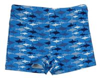 Modré nohavičkové plavky se žraloky zn. Alive
