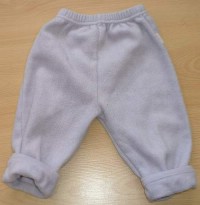Fialové fleecové kalhoty zn. Mothercare