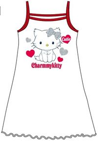 Nové - Bílé letní šatičky s Charmmy Kitty zn. Sanrio 