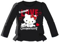 Nové - Černé triko s Kitty zn. Sanrio
