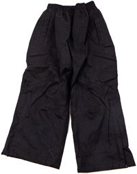 Černé šusťákové outdoorové kalhoty zn. Peter Storm