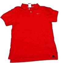 Červené polo tričko s logem zn. Nike
