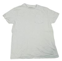 Bílé tričko s kapsou zn. M&S