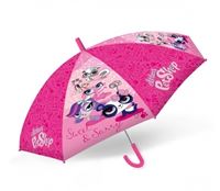 Nové - Tmavorůžový deštník s potiskem Littlest Pet Shop 