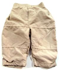 Béžové šusťákové kalhoty zn. Tiny Ted