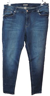 Dámské modré riflové kalhoty zn. H&M 
