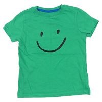 Zelené tričko se smajlíkem zn. F&F