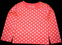 Outlet - Růžové triko s puntíky zn. Ladybird