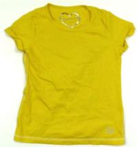Žluté tričko s výšivkou zn. FreeSpirit