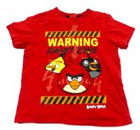 Červené tričko s Angry Birds zn. George 