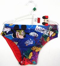 Nové - Modro-červené plavky s Mickeym zn. Disney