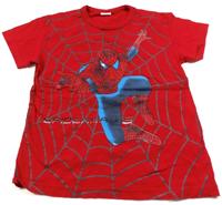 Červené tričko se Spidermanem 