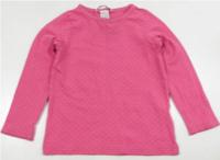 Růžové puntíkové triko zn.H&M