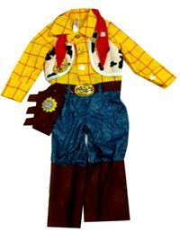 Žluto-barevný kostým kovboje Woddyho Toy Story zn. George