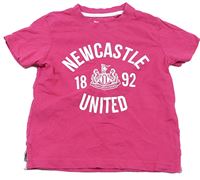 Růžové tričko Newcastle United  