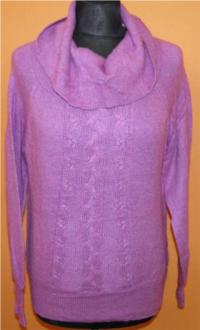 Dámský fialový svetr s rolákem zn. Marks&Spencer