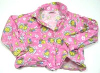 Růžový flanelový pyžamový kabátek s Fifi