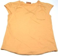 Oranžové tričko zn. Lime