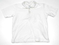 Bílé tričko s límečkem zn.Marks&Spencer