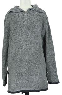Dámský šedý svetr s límečkem zn. Olsen