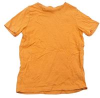 Oranžové tričko zn. Tu