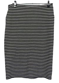 Dámská černo-bílá vzorovaná pouzdrová sukně zn. TU 