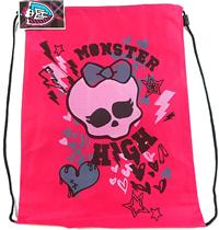 Nové - Růžový školní vak s Monster High