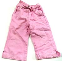 Růžové 7/8 riflové kalhoty zn. Next