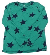 Zelené triko s hvězdami zn. H&M