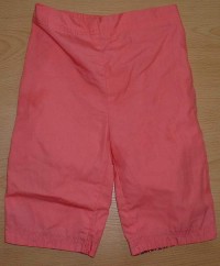 Růžové 7/8 plátěné kalhoty zn. Baby Mac