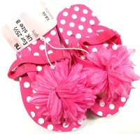 Outlet - Růžové pěnové pantofle s kytičkou zn. Mothercare vel. 26,5